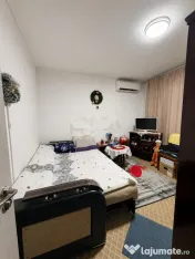 2 camere Aviației decomandat, et. 3, an 1985, metrou, 58 mp 