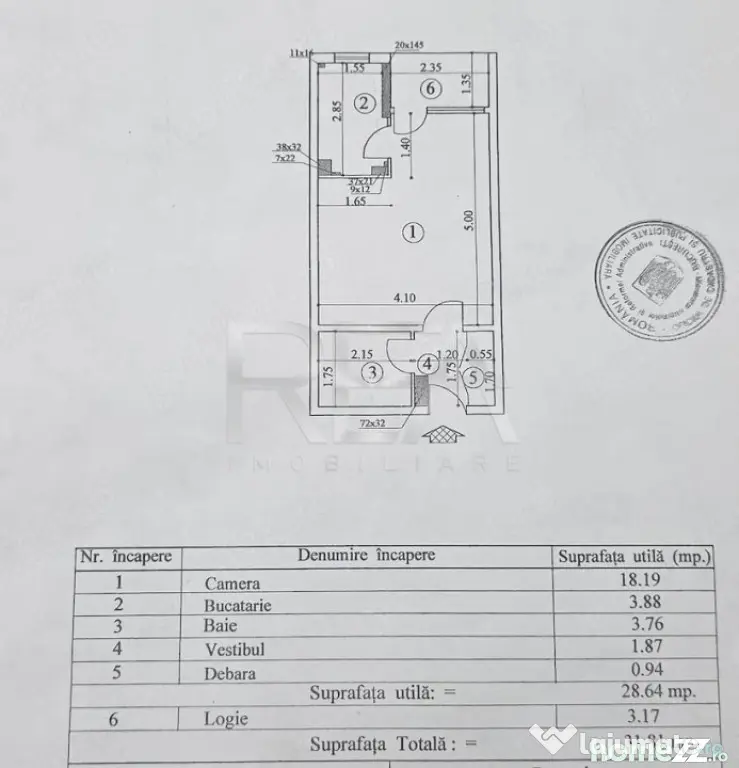 Garsonieră renovată, etaj 1/10- Ghencea - Bucuresti (Bucuresti-Ilfov)