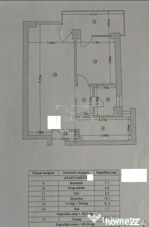 2 camere Floreasca, centrală, an 2021, 69 mp - Bucuresti (Bucuresti-Ilfov)