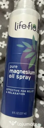 Spray ulei de magneziu, Life-flo, relaxant muscular, pentru masaj, contracturi.