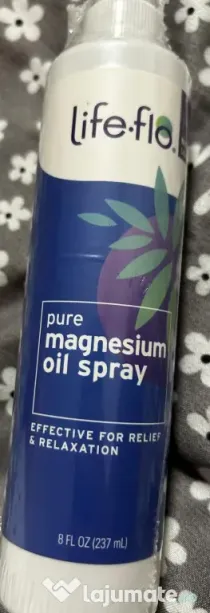 Spray ulei de magneziu, Life-flo, relaxant muscular, pentru masaj, contracturi.