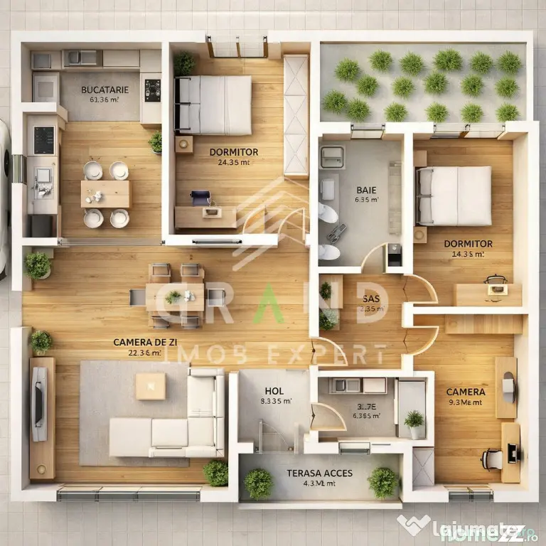 CASA MODERNA DE VANZARE IN TURENI | 147 MP | TEREN 805 MP |