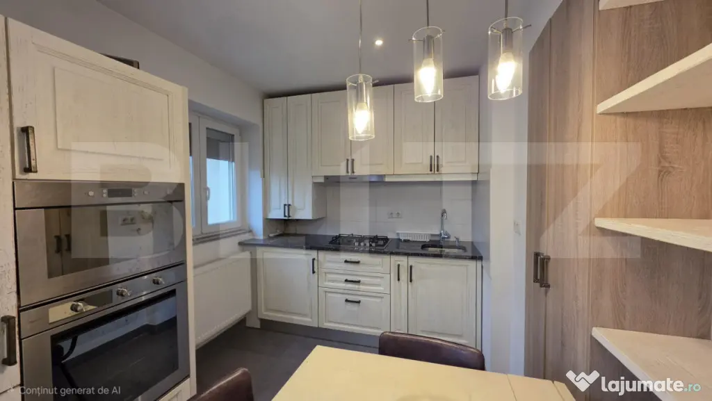 Apartement 2 camere, 52 mp. Ultracentral