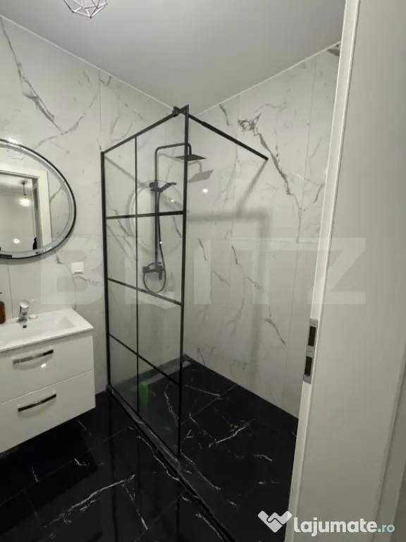 Apartament cu 2 camere, semidecomandat, parcare subterana