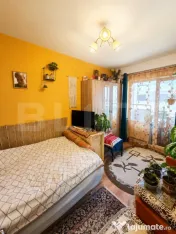 Apartament decomandat, mobilat si utilat, 32,5 mp utili, bal 