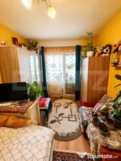 Apartament decomandat, mobilat si utilat, 32,5 mp utili, bal 