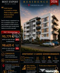 2 Camere cu Parcare acoperita | Incalzire Pardoseala