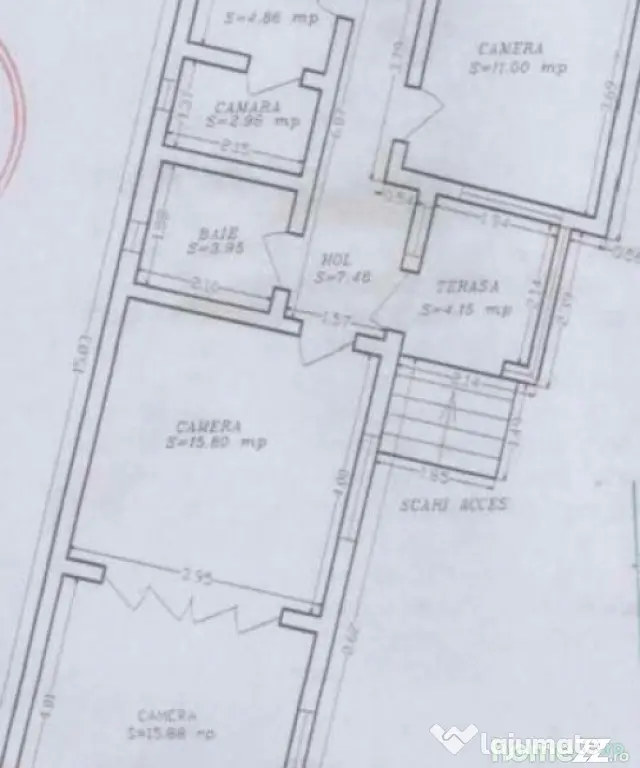 Casă de vânzare | Constanța Km 5 | 3 camere | Teren 235 m - Constanta (Constanta)