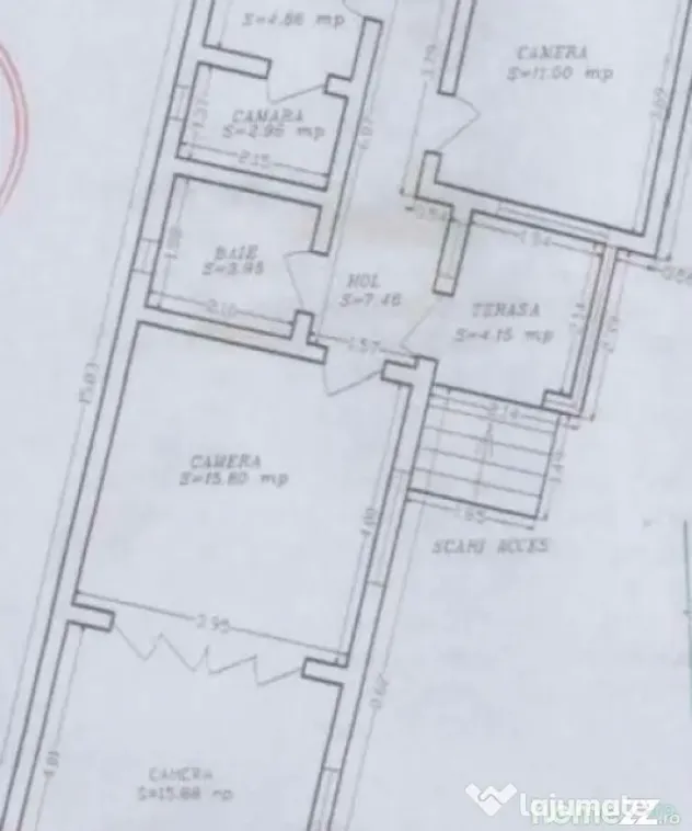 Casă de vânzare | Constanța Km 5 | 3 camere | Teren 235 m - Constanta (Constanta)