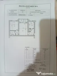 apartament cu 2 camere 