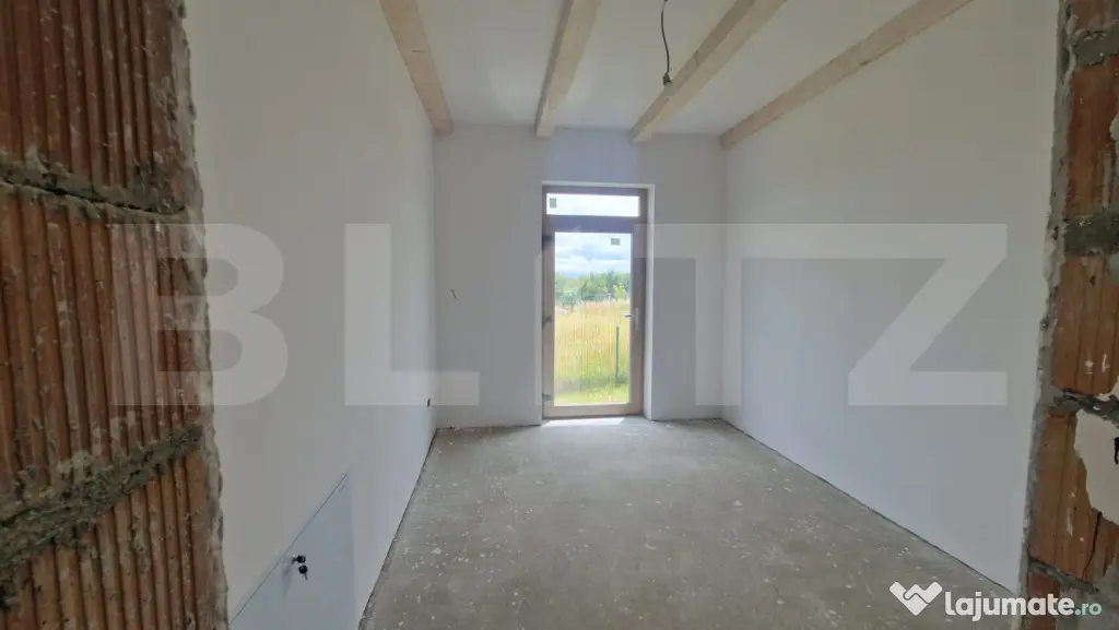Casa 4 camere - 2 bai Cartierul Craitelor in Bod - teren 800
