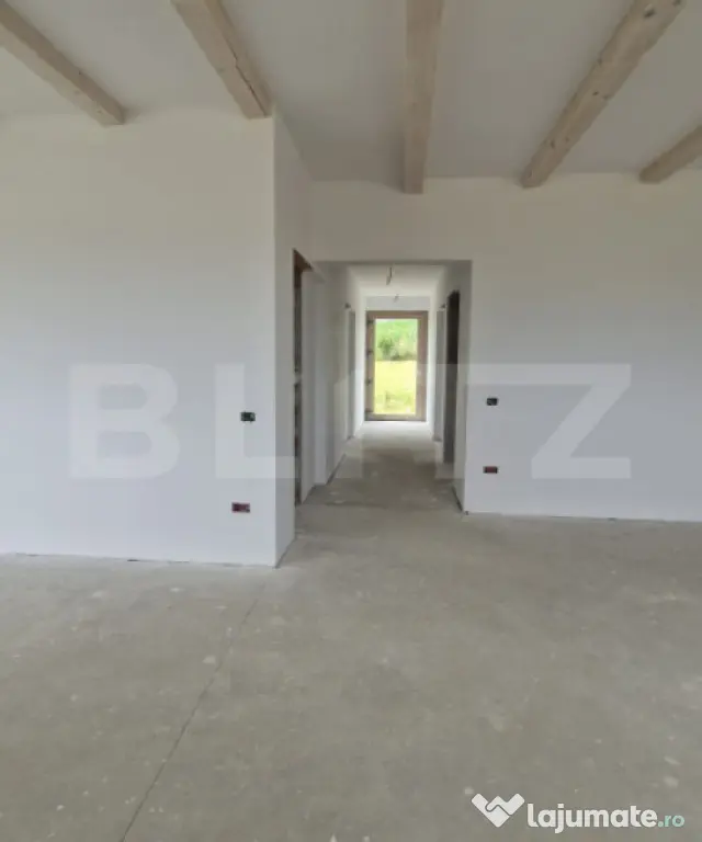 Casa 4 camere - 2 bai Cartierul Craitelor in Bod - teren 800