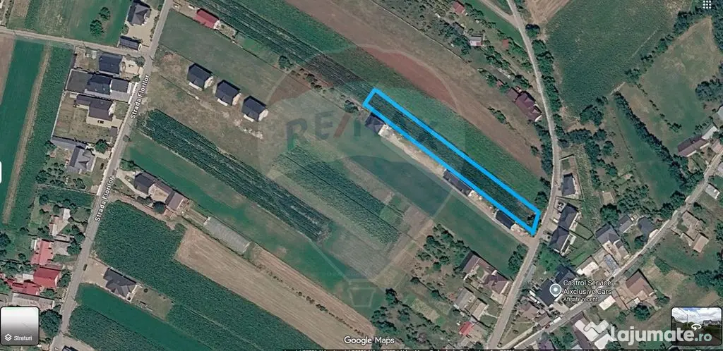 Teren intravilan 2600 mp de vânzare, Ipotești- Lisaura,...