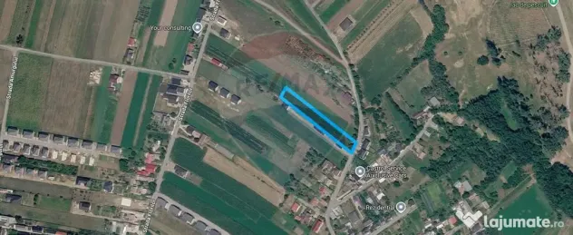 Teren intravilan 2600 mp de vânzare, Ipotești- Lisaura,...