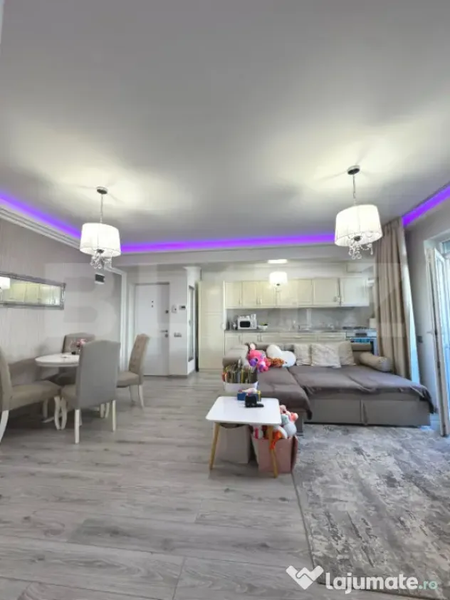 Apartament modern 2 camere, 47mp, balcon, parcare, etaj 2, T
