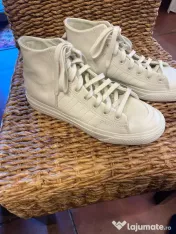 Ghete unisex Adidas Nizza Hi RF "Off White"
