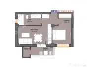 Apartament cu 2 camere etaj 1 parcare subterana in Selimbar 