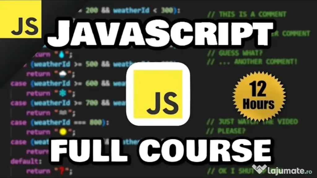 Curs / Meditații JavaScript - 500 Eur