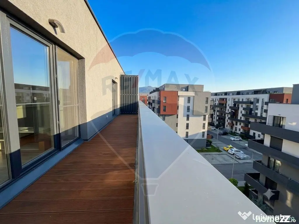 COMISION 0| APARTAMENT CU TERASA 11.2MP| MOBILAT SI UTILAT - Brasov (Brasov)