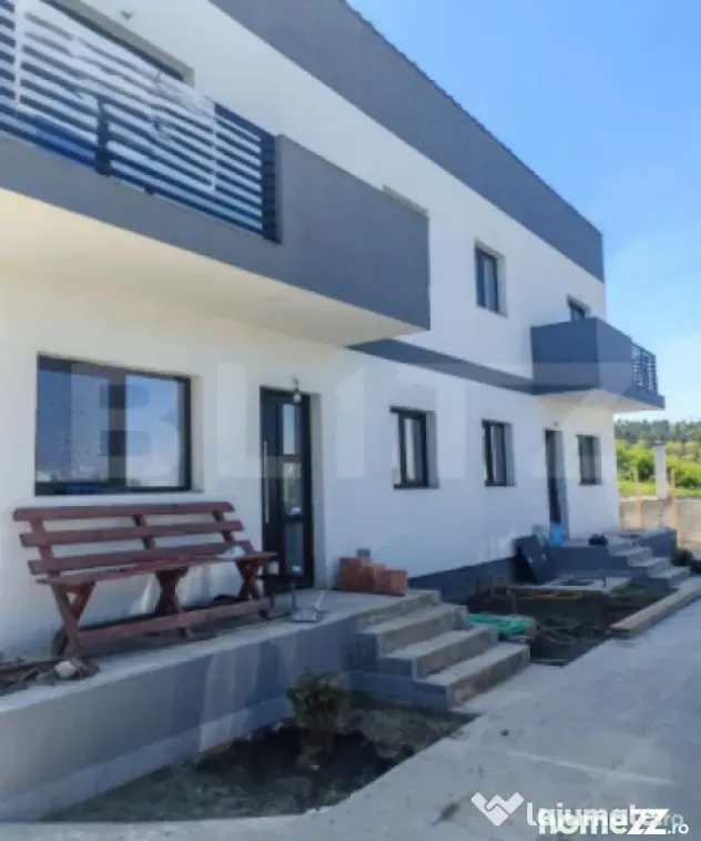 Casa noua 5 camere P+E, 110 mp totali, toate utilitatile, To - Tomesti (Iasi)