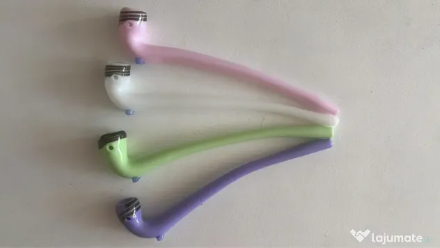 Pipe pentru fumători 29 cm,din sticlă borosilicata noi