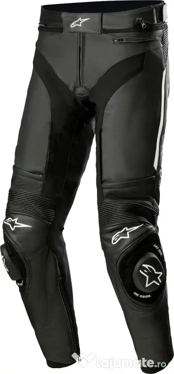 Pantaloni moto touring din piele Missile V3 negru magazin online Unimotors
