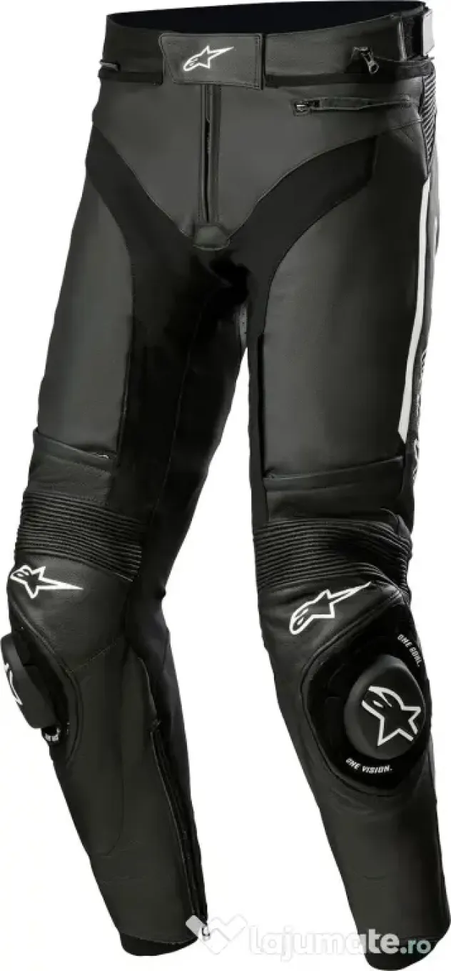 Pantaloni moto touring din piele Missile V3 negru magazin online Unimotors