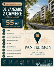 2 camere Pantelimon/Chișinău decomandat, centrală, an 202