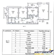 Apartament 3 camere, suprafata extinsa, decomandat, zona ver 