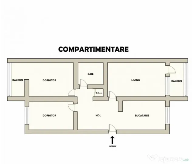 Apartament 3 camere | Decomandat | Boxa 7 mp | Zona Triaj