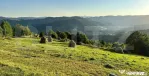 Teren cu panorama, sat Teiu, Comuna Horea, 1100 m altitudin
