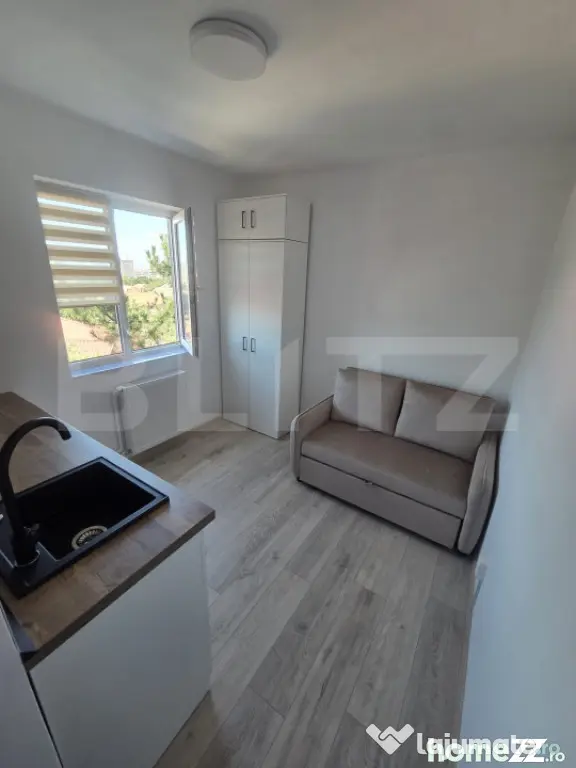 Garsonieră de vânzare, 12 mp, etaj intermediar, zona Gruia