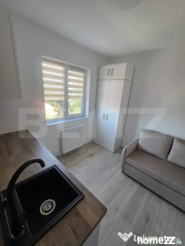 Garsonieră de vânzare, 12 mp, etaj intermediar, zona Gruia
