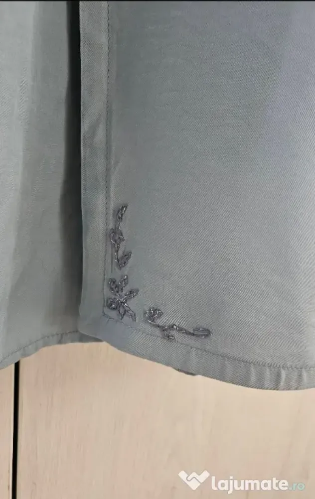 Rochie bleu pastel lunga de vară, nouă