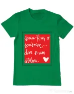 Tricou ADLER barbat Nu am stilou Verde mediu