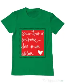 Tricou ADLER barbat Nu am stilou Verde mediu