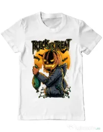Tricou ADLER barbat Candy hunter Alb