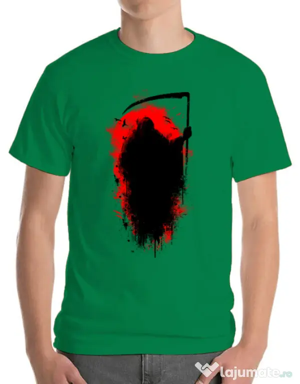 Tricou ADLER barbat Reaper Verde mediu