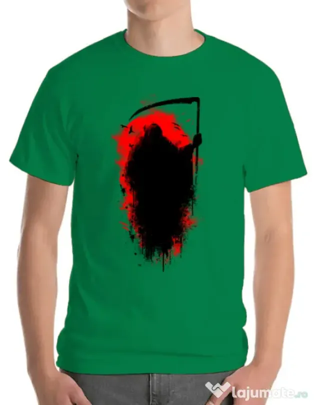Tricou ADLER barbat Reaper Verde mediu