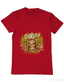 Tricou ADLER barbat Best pilots Rosu