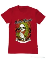 Tricou ADLER barbat Holy death Rosu