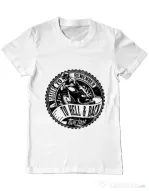 Tricou ADLER barbat A ride to remember Alb