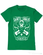 Tricou ADLER barbat Death proof II Verde mediu