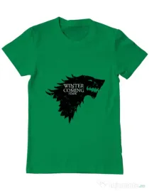 Tricou ADLER barbat Winter is coming Stark Verde mediu