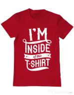 Tricou ADLER barbat Inside my tshirt Rosu