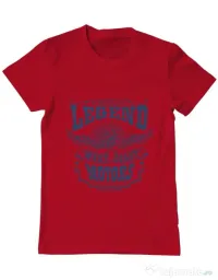 Tricou ADLER barbat West coast motors Rosu