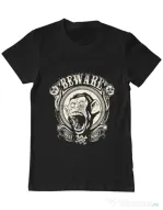 Tricou ADLER barbat Urban monkey Negru