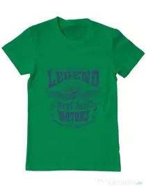 Tricou ADLER barbat West coast motors Verde mediu