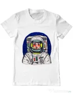 Tricou ADLER barbat I need some space Alb