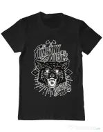 Tricou ADLER barbat Company of wolves Negru